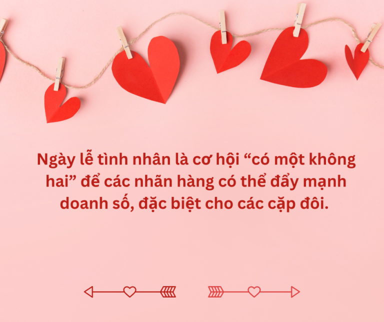 Xây dựng chiến lược marketing cho ngày lễ tình nhân Valentine